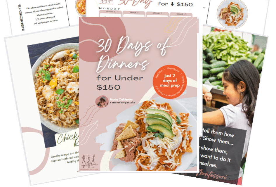 30 Days of Easy Family Dinners with Only $150